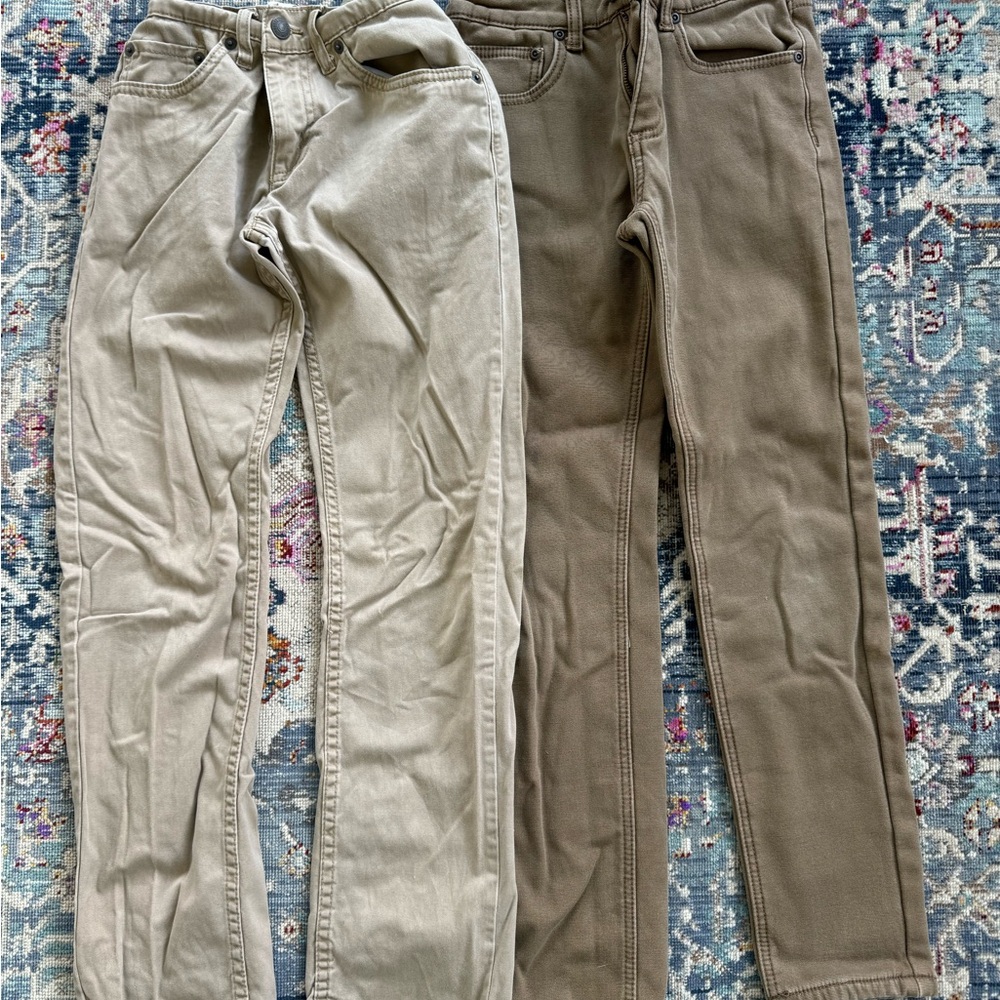 Lee Tan and Brown Chinos Comfortable Cotton Blend